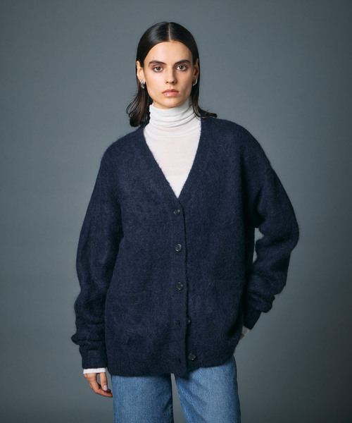 【新品未使用】今期N.O.R.C アルパカシャギー ニット ネイビー N.O.R.C｜アルパカシャギーニットプルオーバー | Rakuten Fashion(楽天