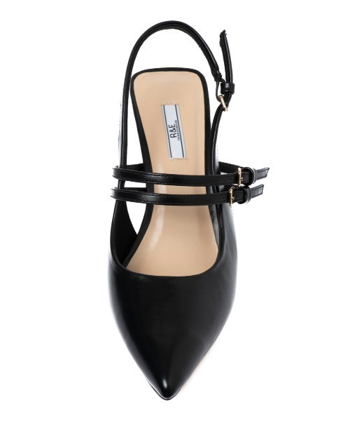 「R&E」 パンプス 22cm ブラック レディース_画像4