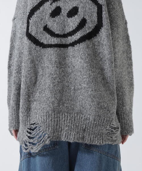 MICALLE MICALLE（ミカーレミカーレ） ニット セーター マイルダメージ