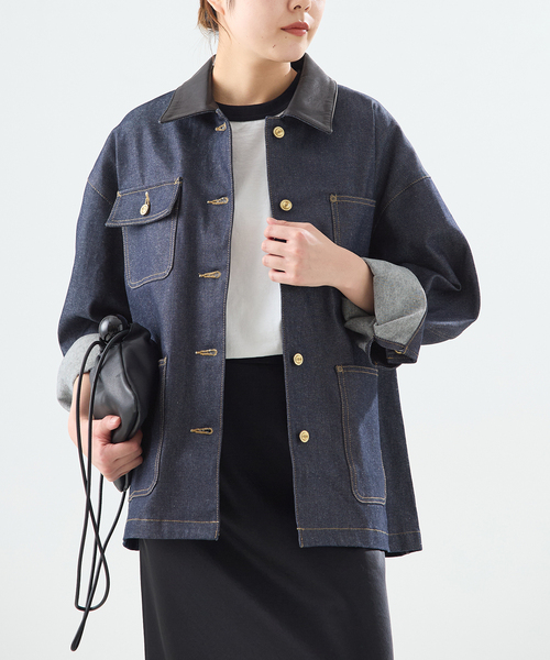【美品】ジャーナルスタンダード レサージュ デニムジャケット journal standard L'essage（ジャーナルスタンダード レサージュ
