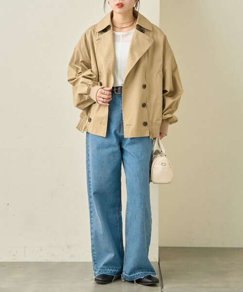 新品 CIOPANICTYPY 2WAYZIP切替トレンチコート CIAOPANIC TYPY（チャオパニックティピー） トレンチコート コート