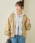 トレンチコート コート 「2WAY」ZIP切替...の詳細画像3