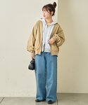 トレンチコート コート 「2WAY」ZIP切替...の詳細画像1