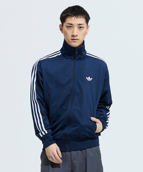 adidas ネイビー トラックトップジャケット adidas（アディダス） ジャージ ファイヤーバード トラックトップ
