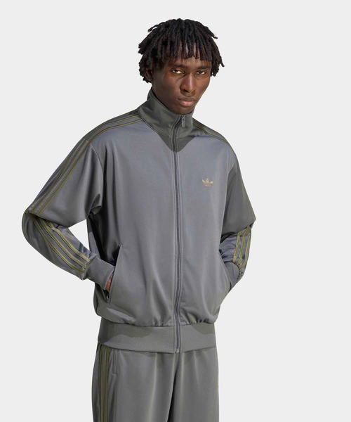 adidas ファイヤーバード　シルバー ジャージジャケット M adidas（アディダス） ジャージ ファイヤーバード トラックトップ