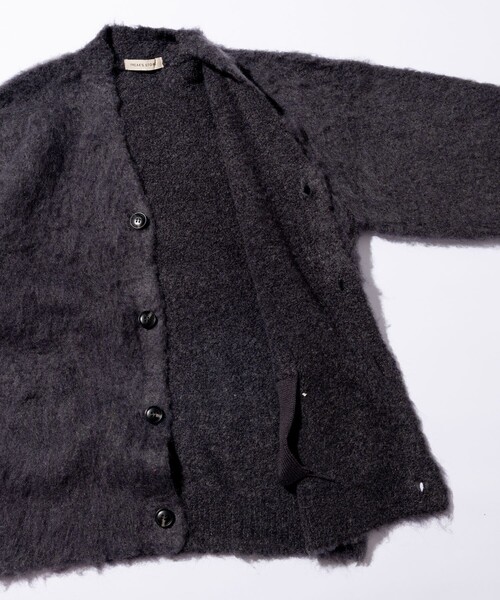 「FREAK'S STORE」 ニットカーディガン SMALL ブルー メンズ_画像9