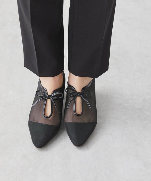 「menue」 シューズ 35 グレイッシュベージュ レディース_画像2