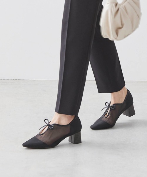 「menue」 シューズ 35 グレイッシュベージュ レディース_画像9