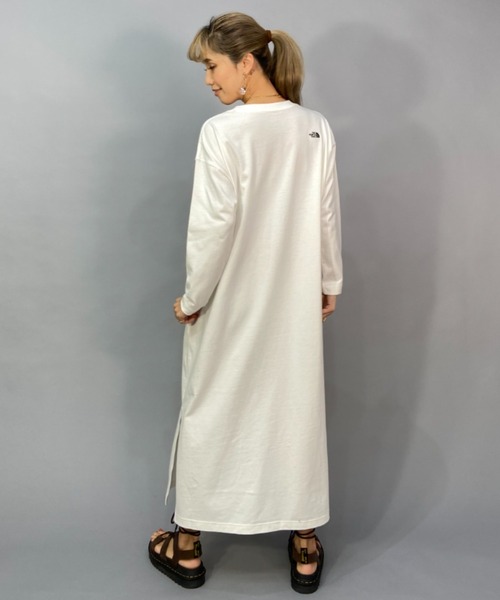 THE NORTH FACE（ザ ノースフェイス） 長袖ワンピース M グレー