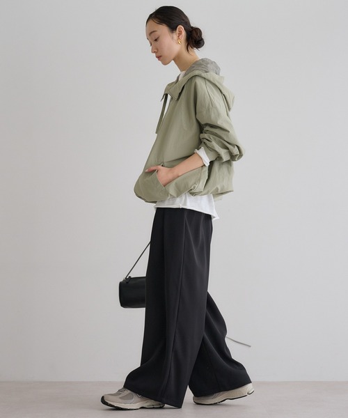 パンツ とろみイージータックワイドパンツ レディース | Bonjour Sagan | 06