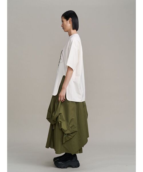 tシャツ ART DOCKING T-SH / アートドッキングTシャツ レディースの画像