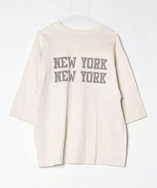 「GOOD GRIEF」 7分袖カットソー FREE ベージュ レディース_画像2