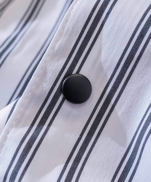 「JOHN'S CLOSET」 「HALHAM」半袖シャツ MEDIUM ホワイト メンズ_画像9