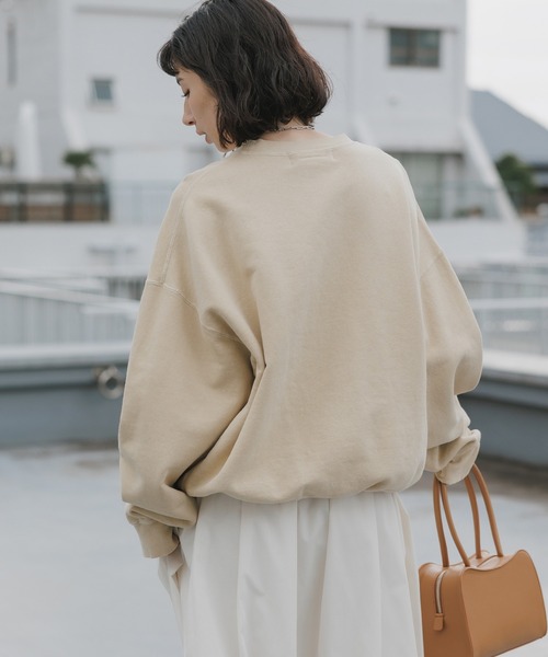 【REMI RELIEF/レミ レリーフ】 SWEAT SKIRT　36 REMI RELIEF（レミ レリーフ） トレーナー スウェット NEW SP加工3飛び