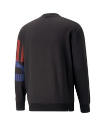 「PUMA」 スウェットカットソー MEDIUM ブラック メンズの画像5