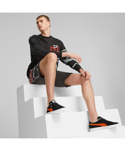 「PUMA」 スウェットカットソー MEDIUM ブラック メンズの画像6