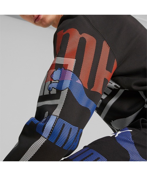 「PUMA」 スウェットカットソー MEDIUM ブラック メンズの画像8