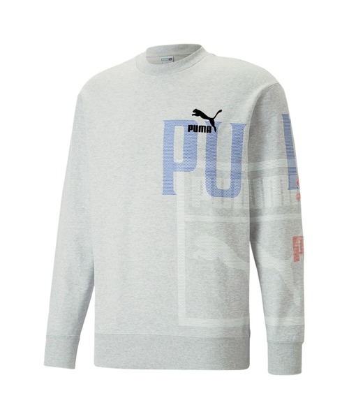 「PUMA」 スウェットカットソー MEDIUM ブラック メンズの画像10