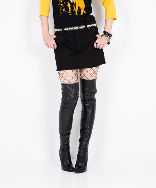 【未使用】HYSTERIC GLAMOUR フレアスカート ベージュ ドラマティック・フレアスカート/ウォッシャブル/ベージュ | Factelier