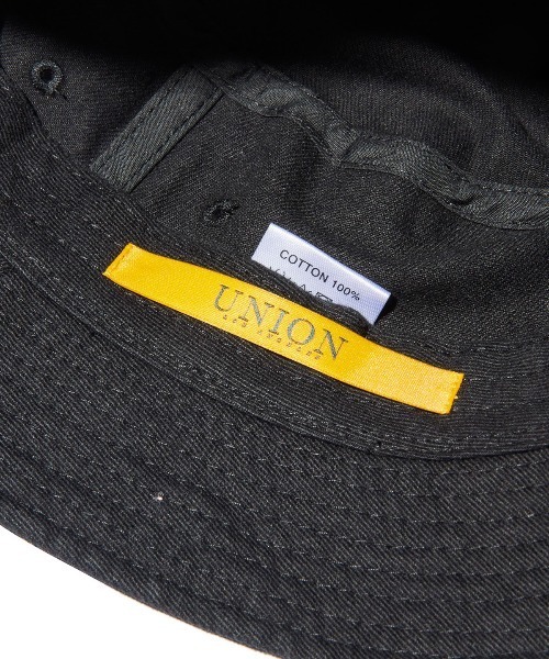 「UNION（UNION TOKYO）」 ハット FREE ブラック メンズ_画像3