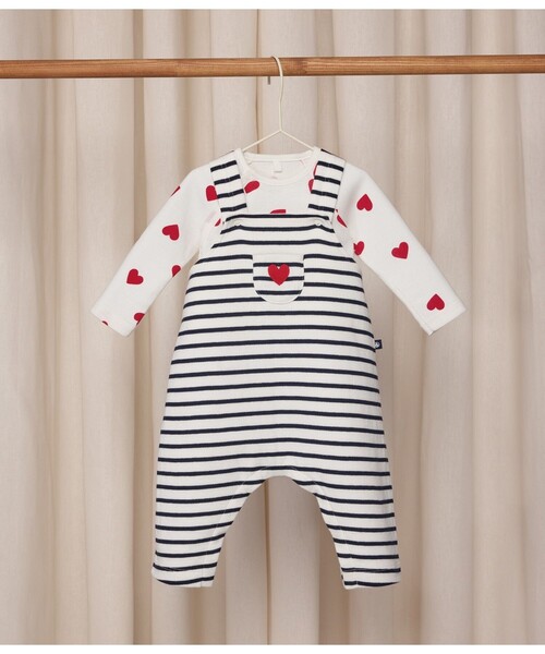 PETIT BATEAU プチバトー　ベビー服 6ヶ月（67cm） 8着セット PETIT BATEAU（プチバトー） ベビー服 ロンパース チュビック ベビー2