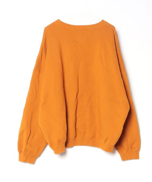 「NATAL DESIGN」 スウェットカットソー LARGE マスタード メンズ_画像2