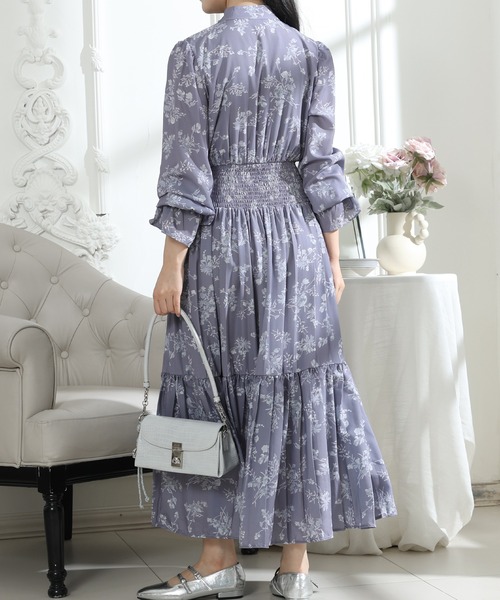 「Lace Ladies」 長袖ワンピース FREE アイボリー レディース_画像5