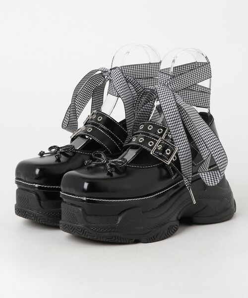「jouetie」 シューズ MEDIUM ブラック レディース