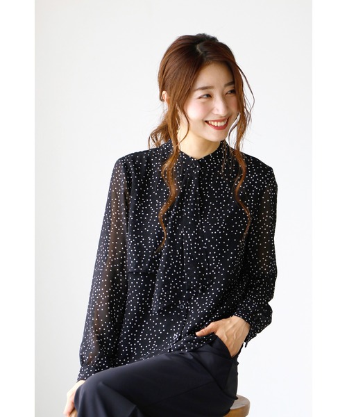「Ehre style」 「style」長袖ブラウス L ブラック レディース_画像5