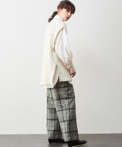 「TIARA」 長袖ブラウス FREE グリーン レディース_画像9