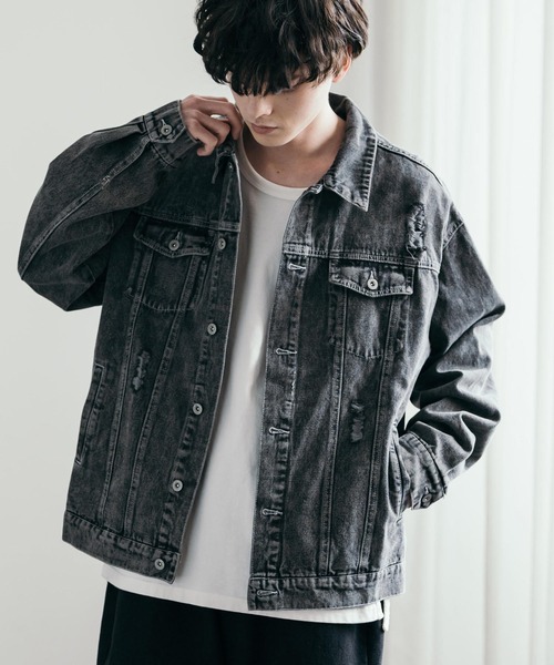 Rocky Monroe（ロッキーモンロー） 「full glow」デニムジャケット L