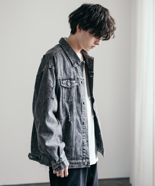 Rocky Monroe（ロッキーモンロー） 「full glow」デニムジャケット L 