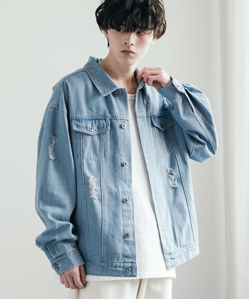 Rocky Monroe（ロッキーモンロー） 「full glow」デニムジャケット L