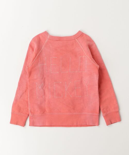 「DENIM DUNGAREE」 「KIDS」スウェットカットソー - オレンジ キッズ_画像2