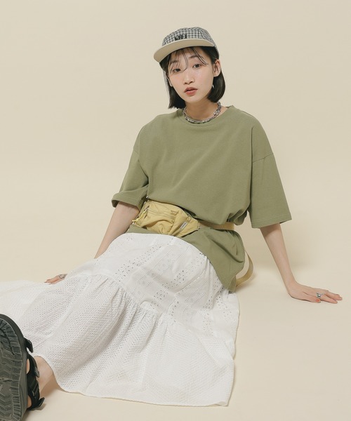 niko and…（ニコアンド） tシャツ 半袖 COLORマイスタードヅメTシャツ