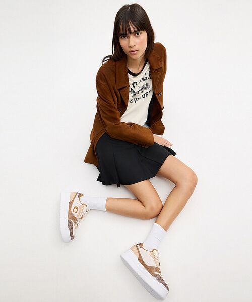 COACH（コーチ） スニーカー ソーホー プラットフォーム スニーカー