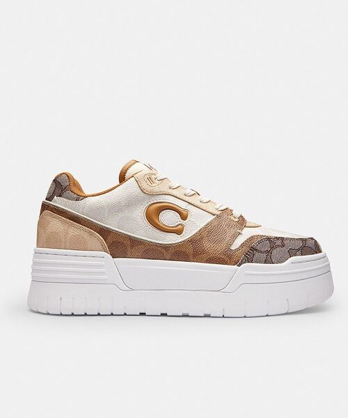 COACH（コーチ） スニーカー ソーホー プラットフォーム スニーカー