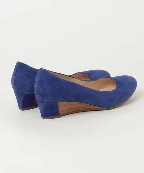 「TOD'S」 フラットパンプス 35.5 ブルー レディース_画像2