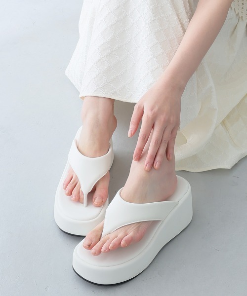 DEMETER（デメテル） サンダル 厚底 ウェッジソール トングサンダル