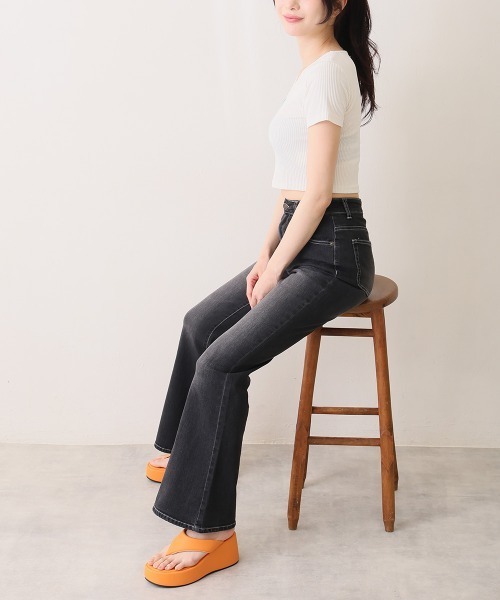 DEMETER（デメテル） 厚底 サンダル 夏 厚底 ウェッジソール トング