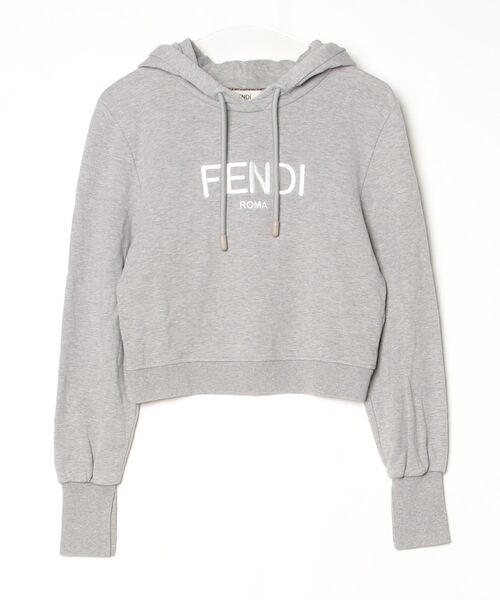 FENDI（フェンディ） プルオーバーパーカー S グレー レディース