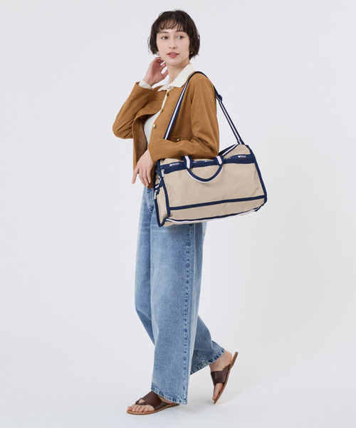 新品　レスポートサック ボストンバッグ　濃いデニムブルー×ネイビー LeSportsac（レスポートサック） ボストンバッグ DELUXE MED WEEKENDER