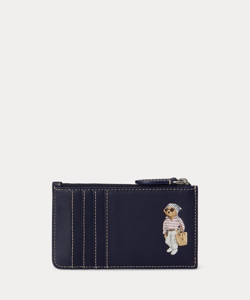 未使用級✨️ポロラルフローレン ポロベア カードケース ネイビー POLO RALPH LAUREN（ポロ・ラルフローレン） ラルフローレン カード