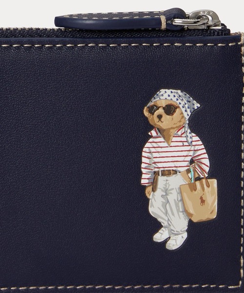 未使用級✨️ポロラルフローレン ポロベア カードケース ネイビー POLO RALPH LAUREN（ポロ・ラルフローレン） ラルフローレン カード