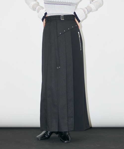 「UNITED TOKYO」 ロングスカート 3 ベージュ レディース_画像3