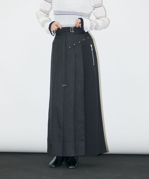 「UNITED TOKYO」 ロングスカート 3 ベージュ レディース_画像9
