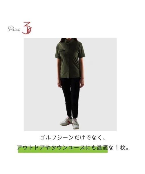 DOCUS（ドゥーカス） ゴルフ レディース ミリタリーワークテイスト