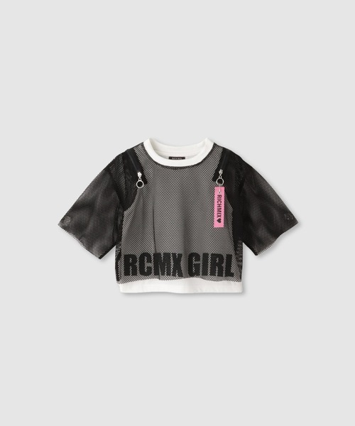 RICH MIX（リッチミックス） アンサンブル 肩ZIP メッシュ 天竺