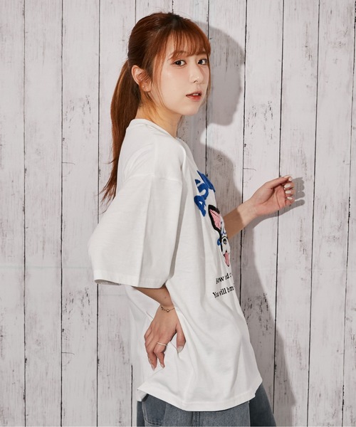 tシャツ 半袖 「ドッグキャラクター×サガラロゴ」Tシャツ／ストリート