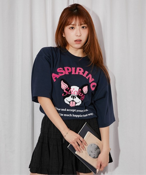 tシャツ 半袖 「ドッグキャラクター×サガラロゴ」Tシャツ／ストリート